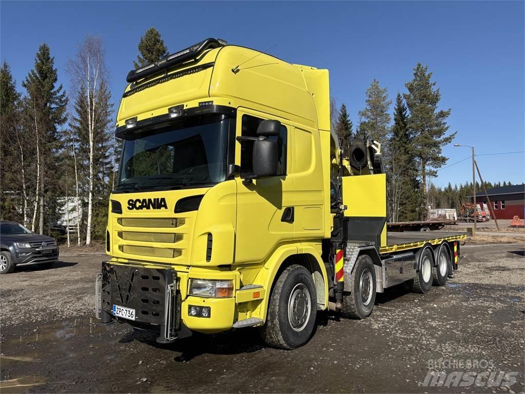 Scania R164G 8*4 Автокрани