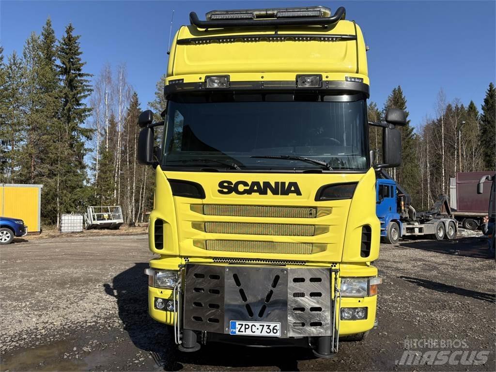 Scania R164G 8*4 Автокрани