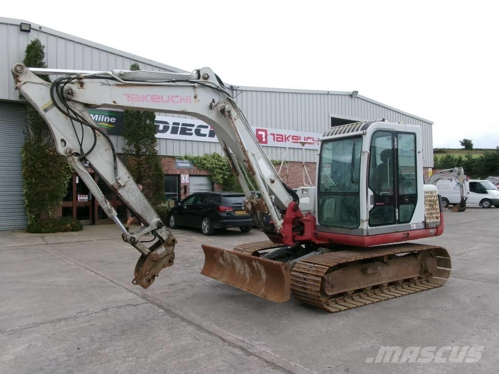 Takeuchi TB 175 Середні екскаватори 7т. - 12т.