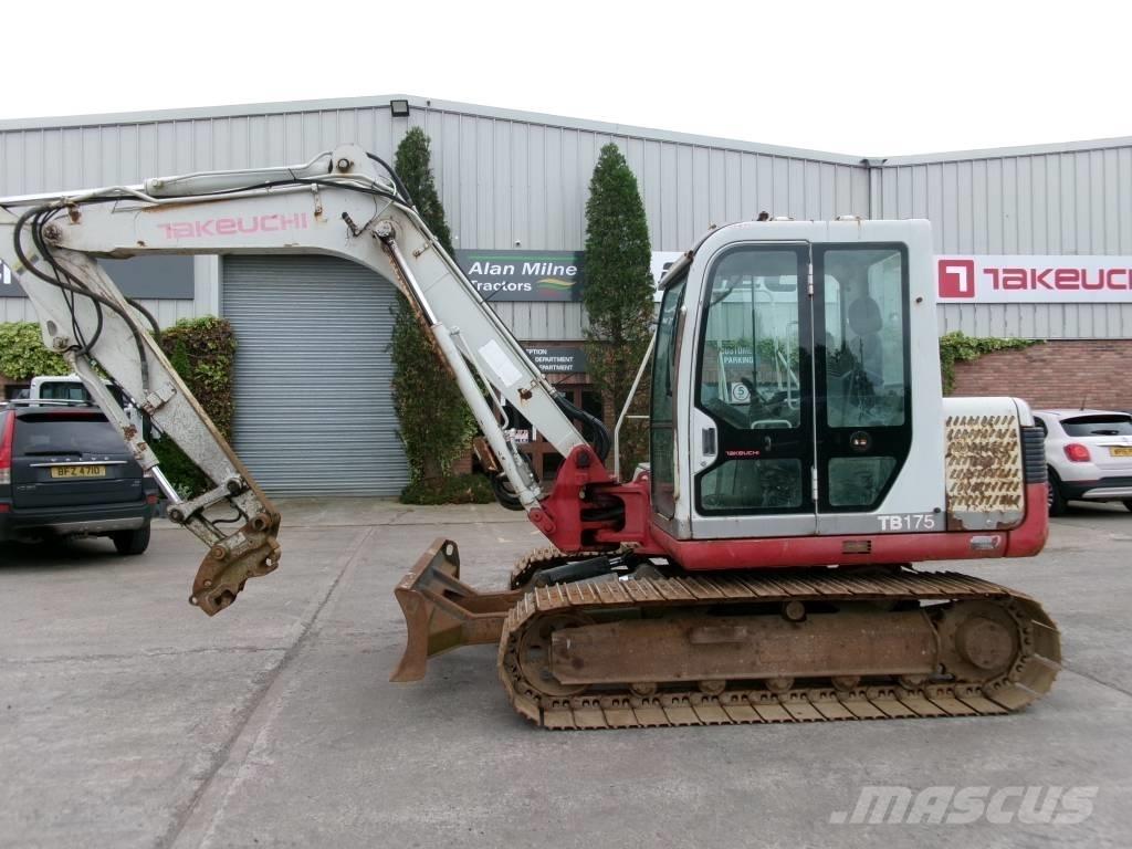 Takeuchi TB 175 Середні екскаватори 7т. - 12т.