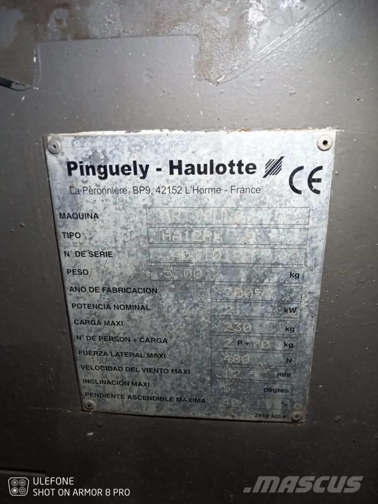 Haulotte HA 12 PX Колінчаті підйомники