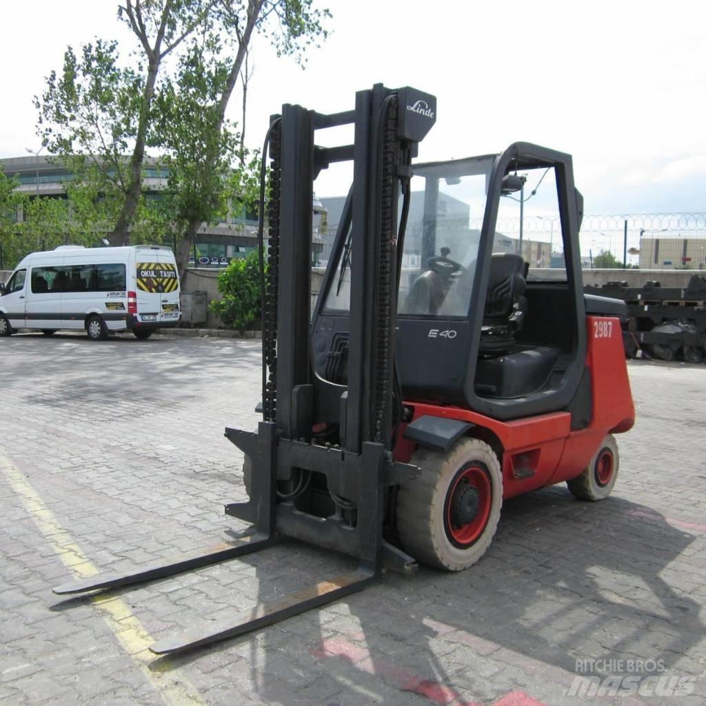 Linde E40P Електронавантажувачі