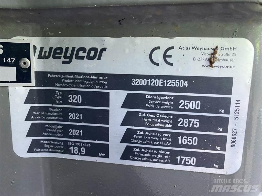 Weycor AR320 Cab Багатофункціональне обладнання для вантажних і землекопальних робіт