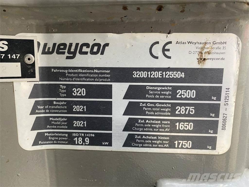 Weycor AR320 Cab Багатофункціональне обладнання для вантажних і землекопальних робіт