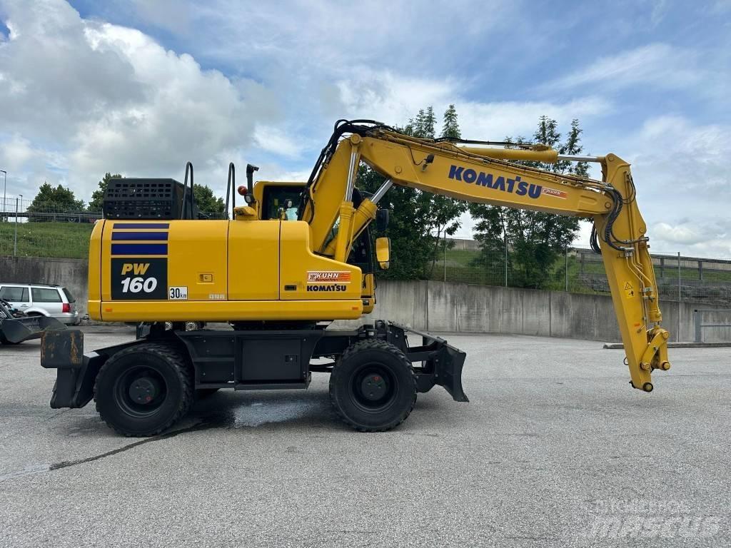 Komatsu PW 160-11EO Колісні екскаватори