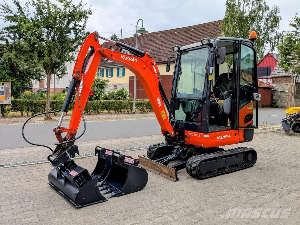 Kubota KX 019-4 Міні-екскаватори < 7т