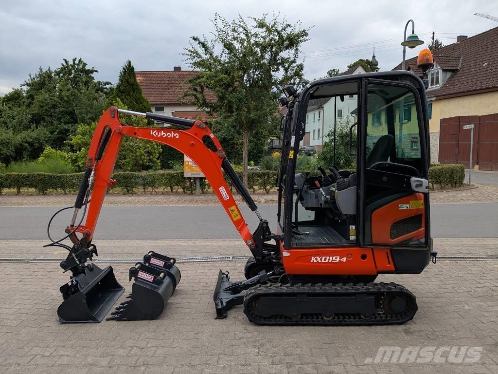 Kubota KX 019-4 Міні-екскаватори < 7т