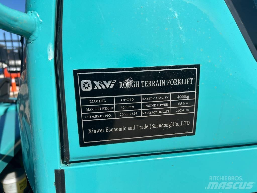XIVI CPC40 Навантажувачі підвищеної прохідності