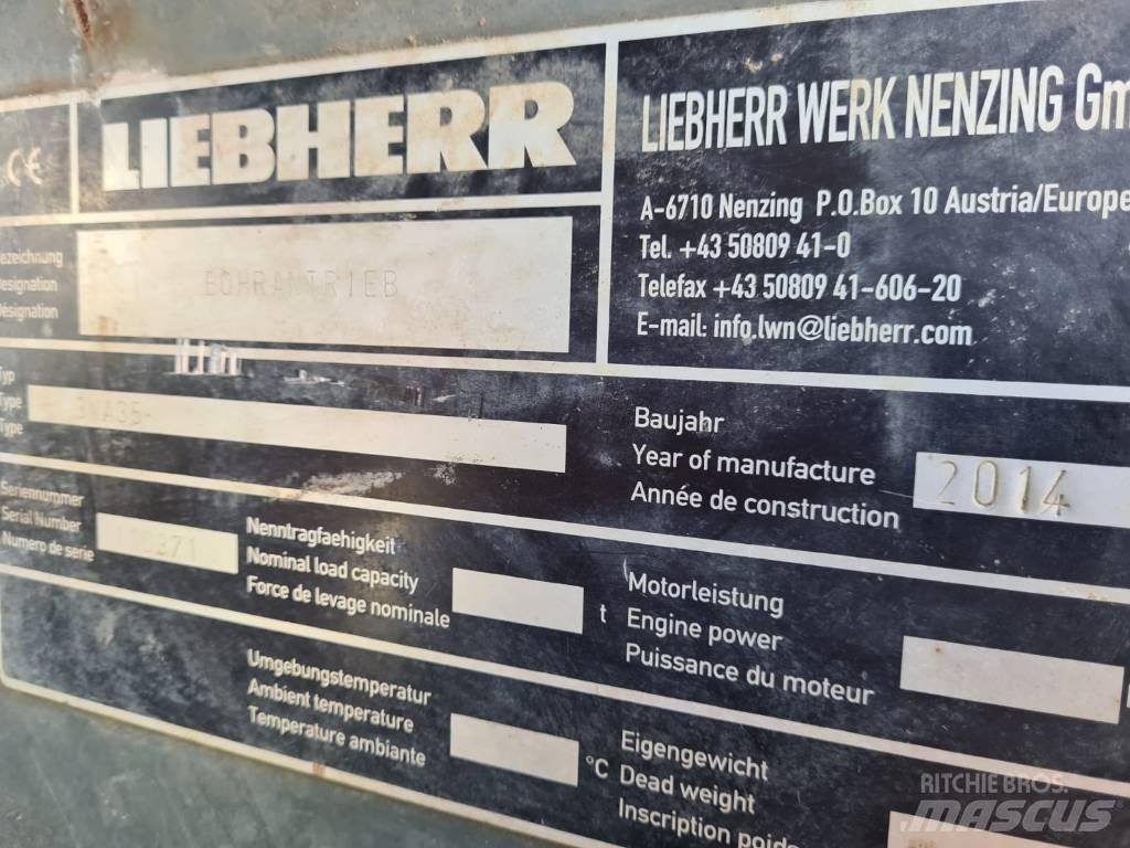 Liebherr 3MA 35 Приводи-обертачі