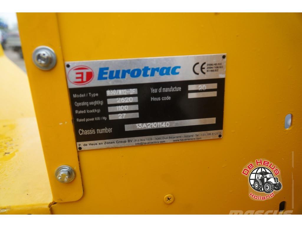 Eurotrac W12IF Фронтальні навантажувачі