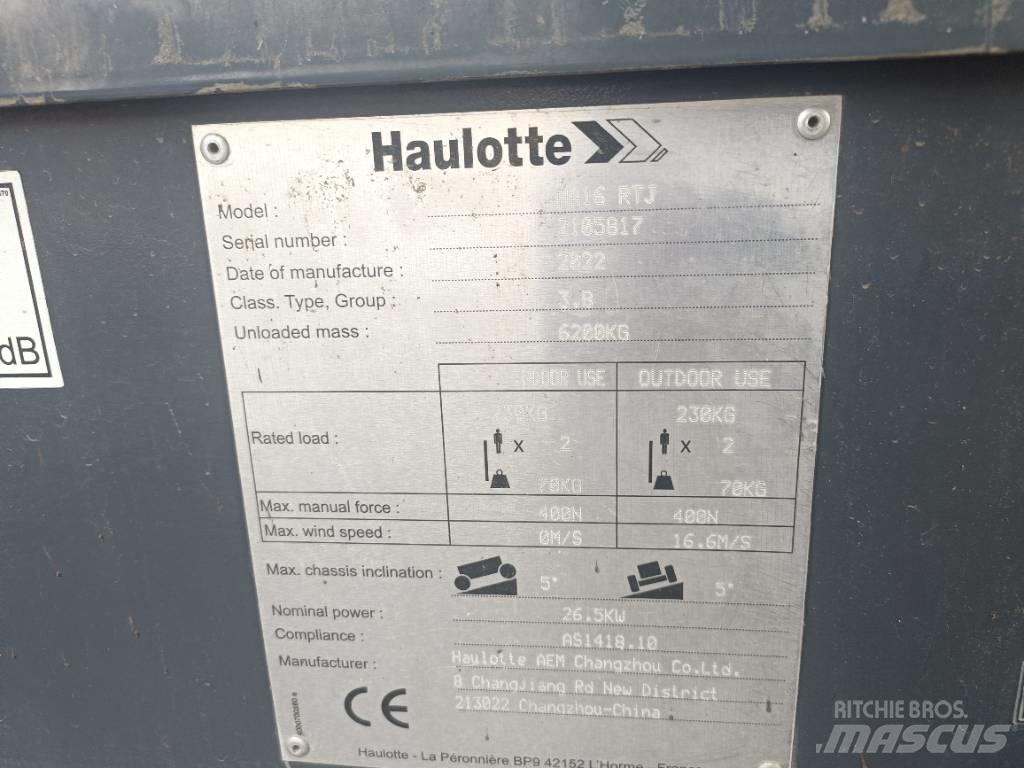 Haulotte HA16RTJ Колінчаті підйомники