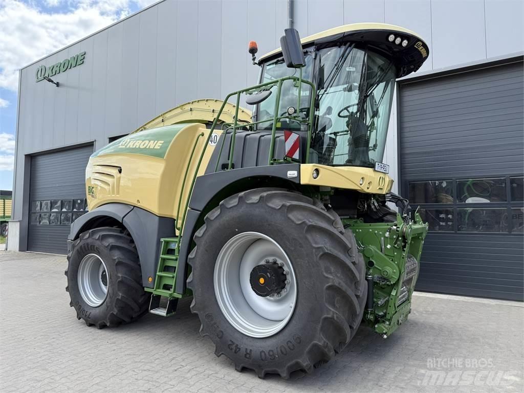 Krone BigX 630 Роздрібнювачі, різаки і розпаковувачі тюків