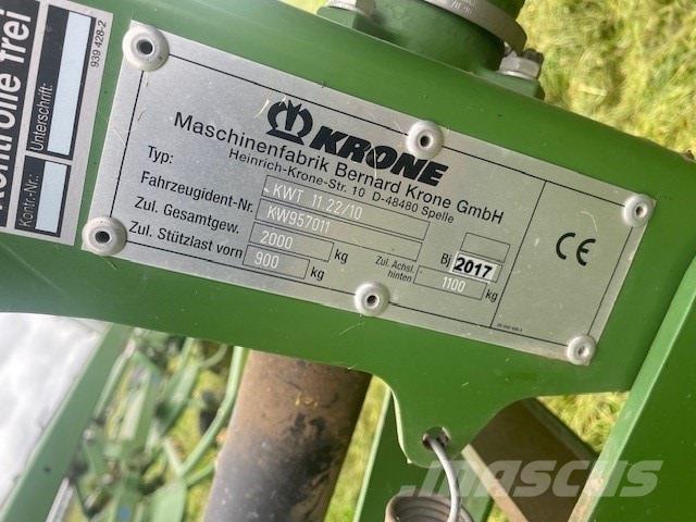 Krone KWT 11.22 Граблі і сінозворушувачі