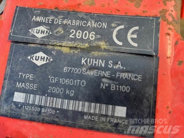 Kuhn GF 10601 TO Граблі і сінозворушувачі