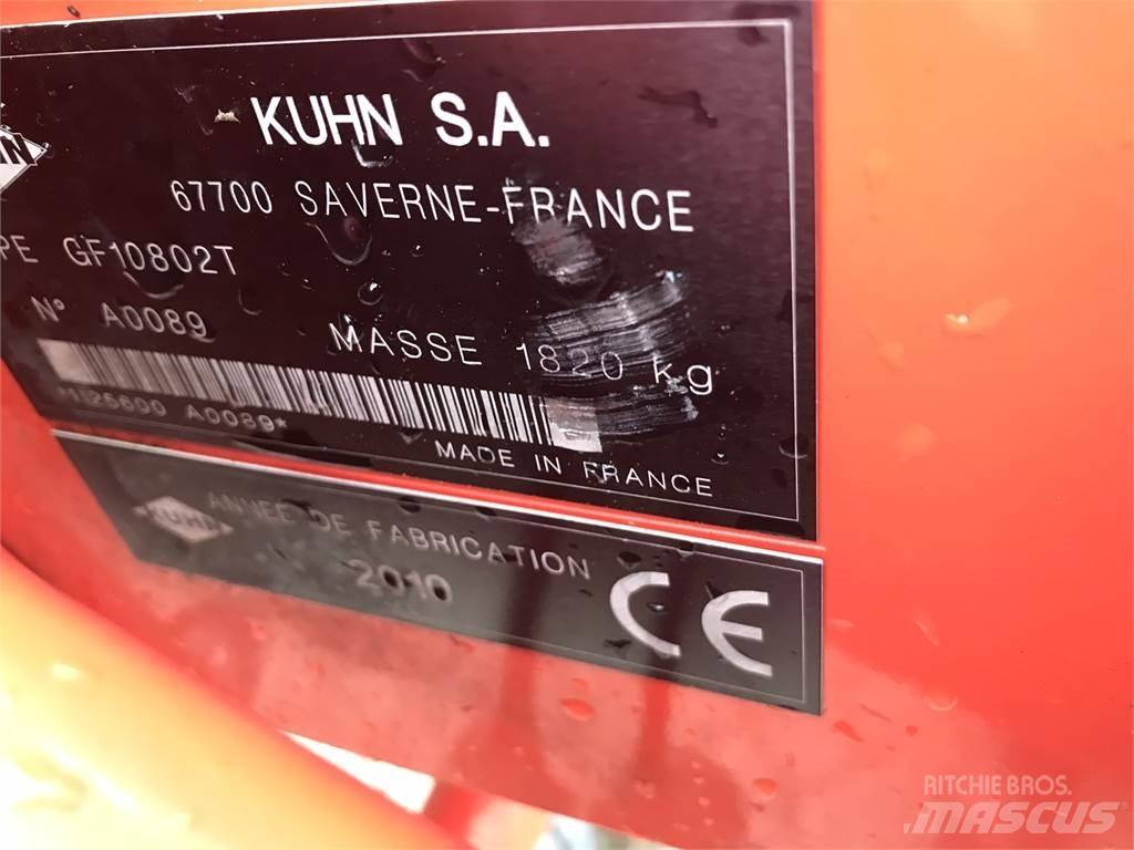 Kuhn GF 10802 T Граблі і сінозворушувачі