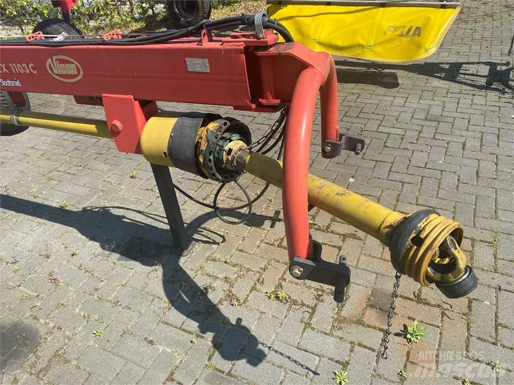 Vicon Fanex 1103 C Граблі і сінозворушувачі