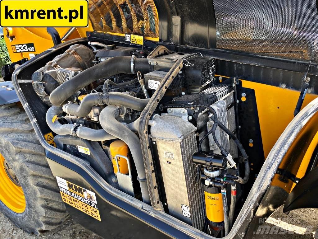 JCB 533-105 Телескопічні навантажувачі