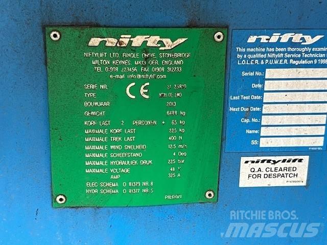 Niftylift HR 21 D E Колінчаті підйомники