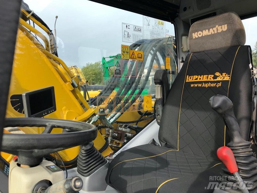 Komatsu PW180-7EO Колісні екскаватори