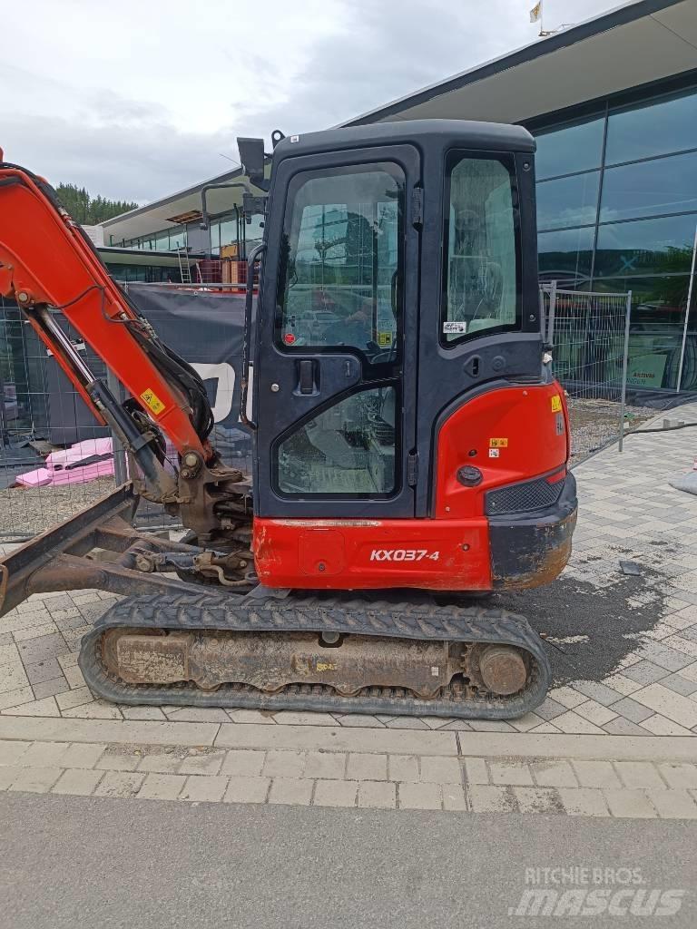 Kubota KX 037-4 Міні-екскаватори < 7т