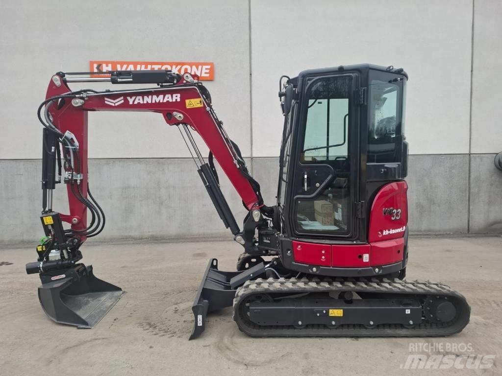 Yanmar Vio 33-6 Міні-екскаватори < 7т