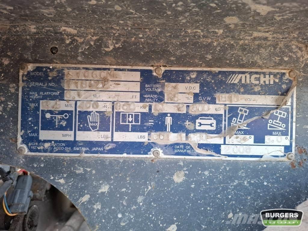 Aichi SV06CNL Підйомники-ножиці