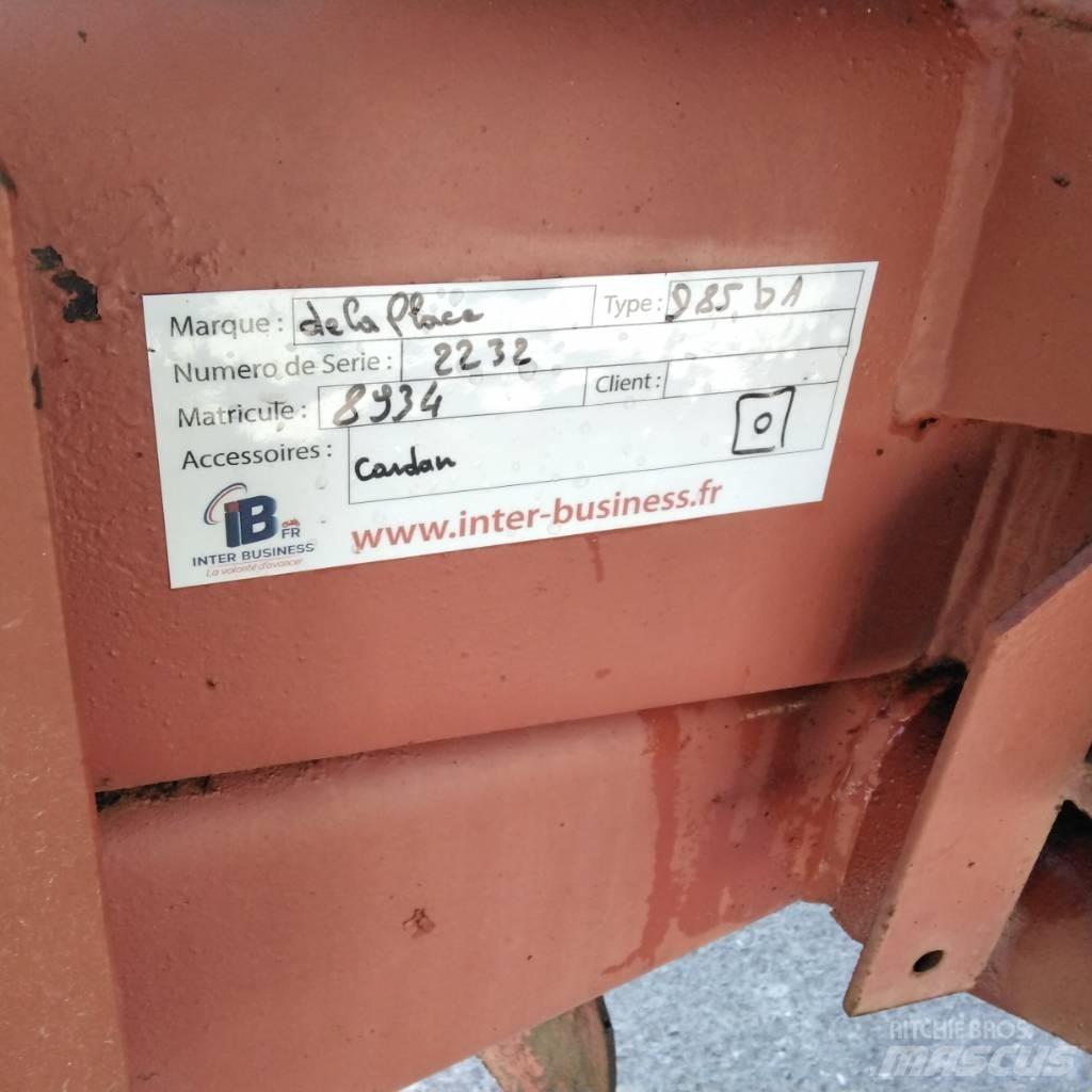 Delaplace D85BA Самосвальні причепи