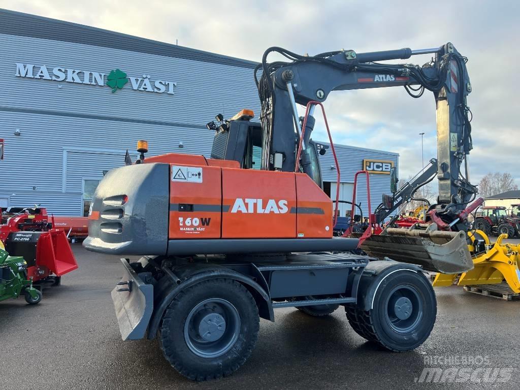 Atlas 160 W Колісні екскаватори