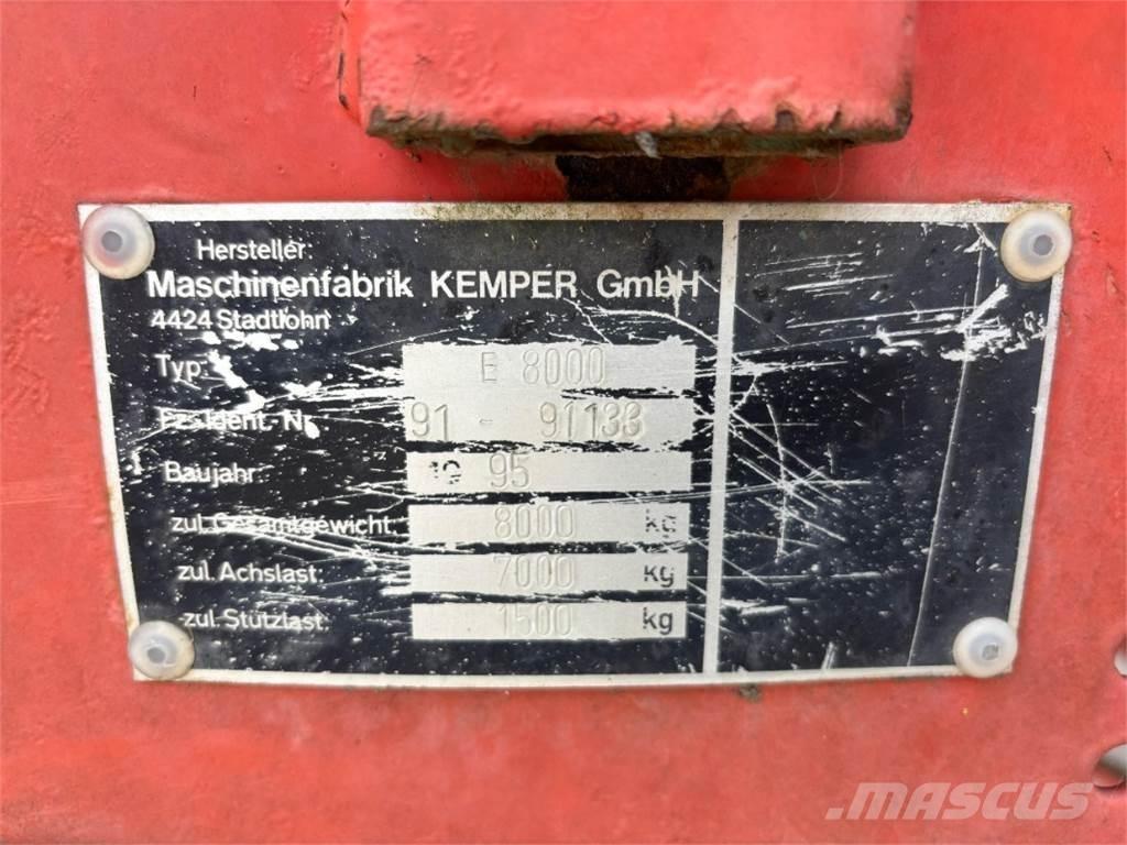 Kemper E 8000 Розсіювачі гною