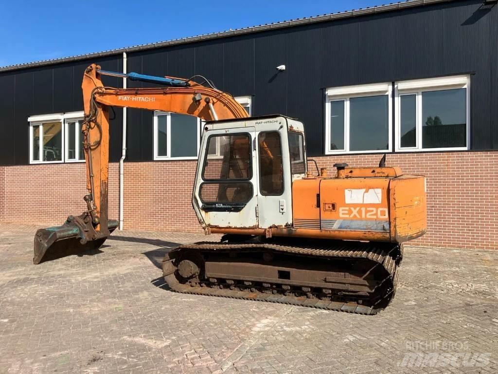 Fiat Hitachi EX120 Гусеничні екскаватори