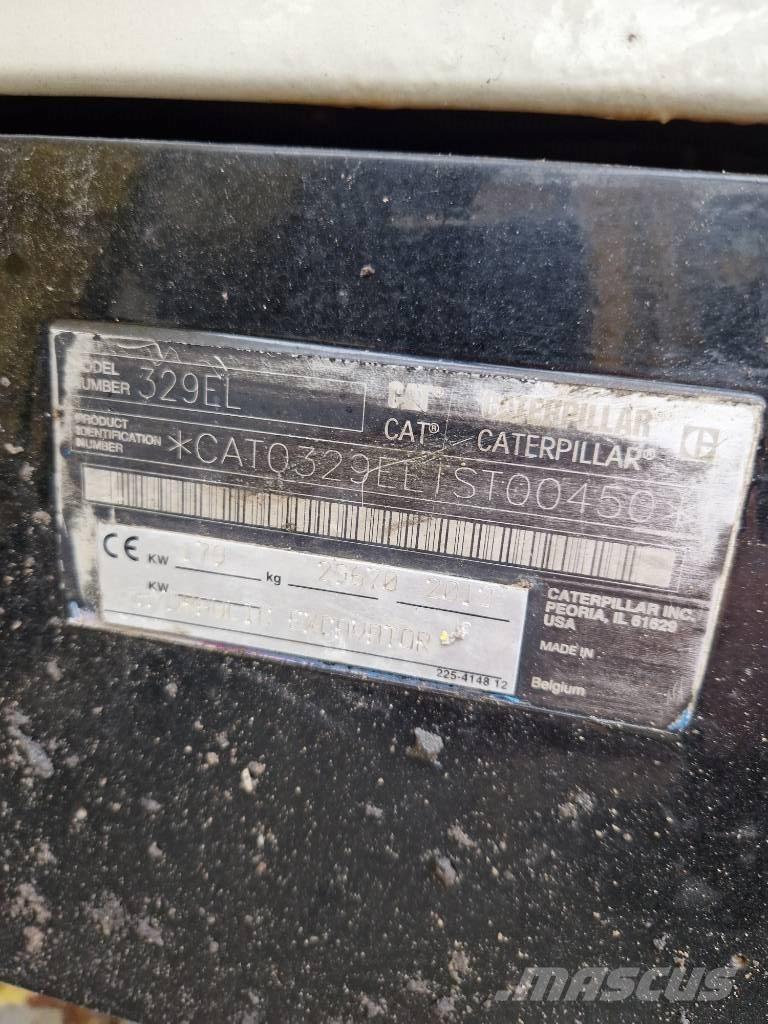 CAT 329 EL Екскаватори з великим вилітом