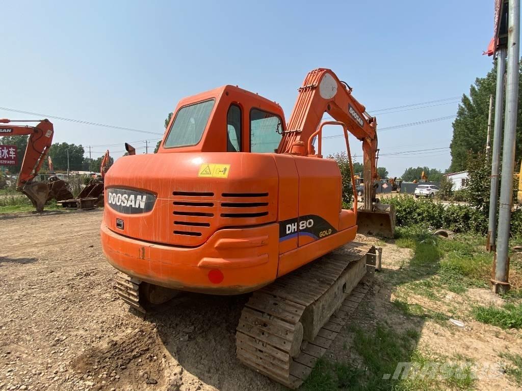 Doosan DH80 Міні-екскаватори < 7т
