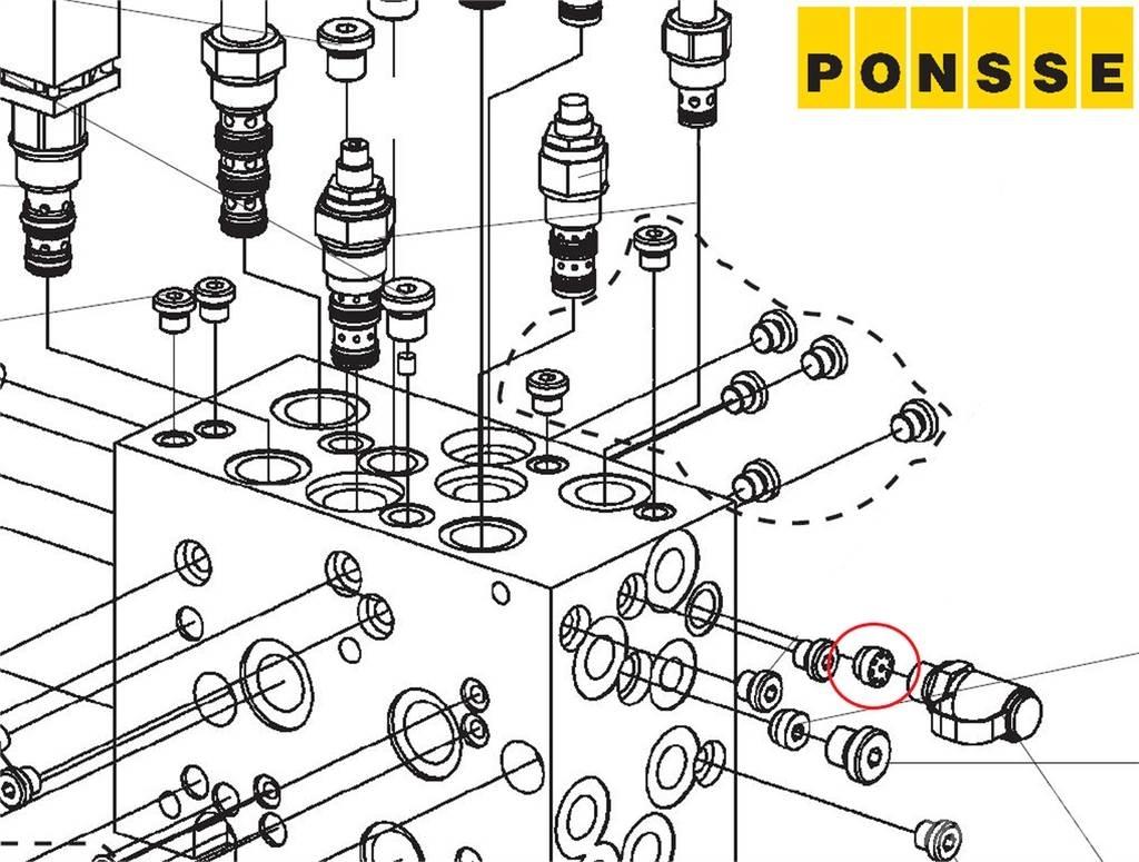 Ponsse 0060663 Гідравліка