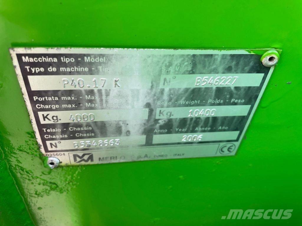Merlo P 40.17 K Телескопічні навантажувачі