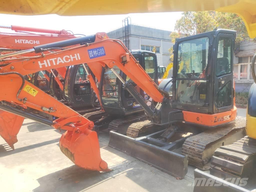 Hitachi ZX55USR-5A Міні-екскаватори < 7т