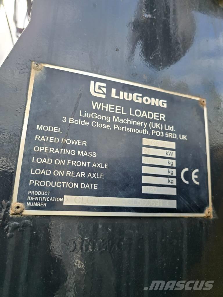 LiuGong CLG 890H Фронтальні навантажувачі