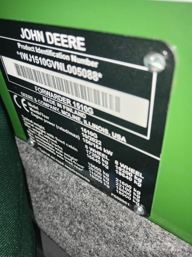 John Deere 1510 G Форвардери