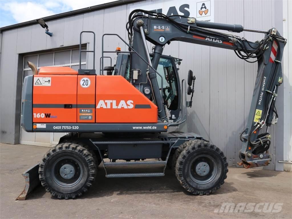 Atlas 160W-BLUE Колісні екскаватори