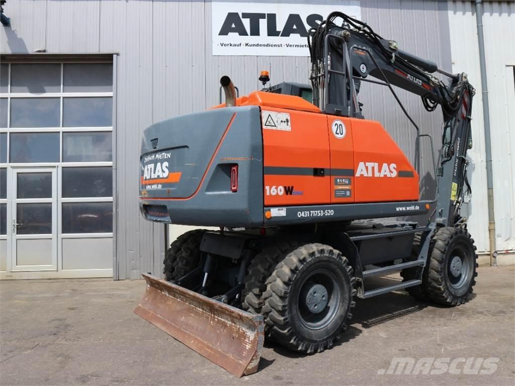 Atlas 160W-BLUE Колісні екскаватори
