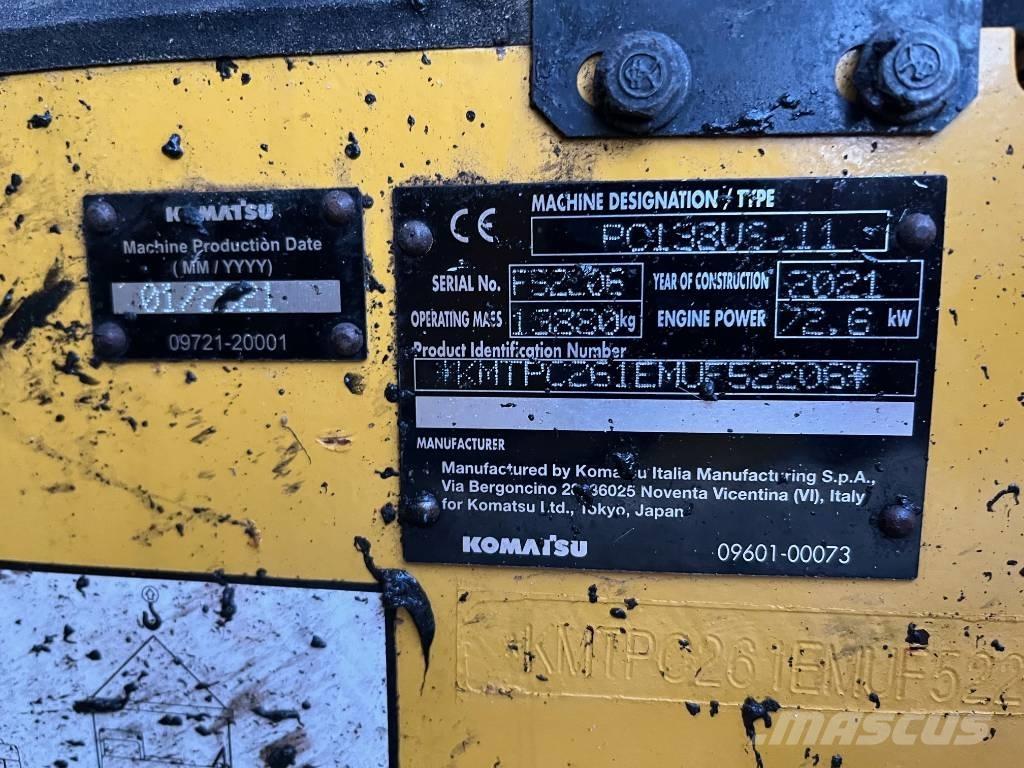 Komatsu PC 138 US-11 Гусеничні екскаватори