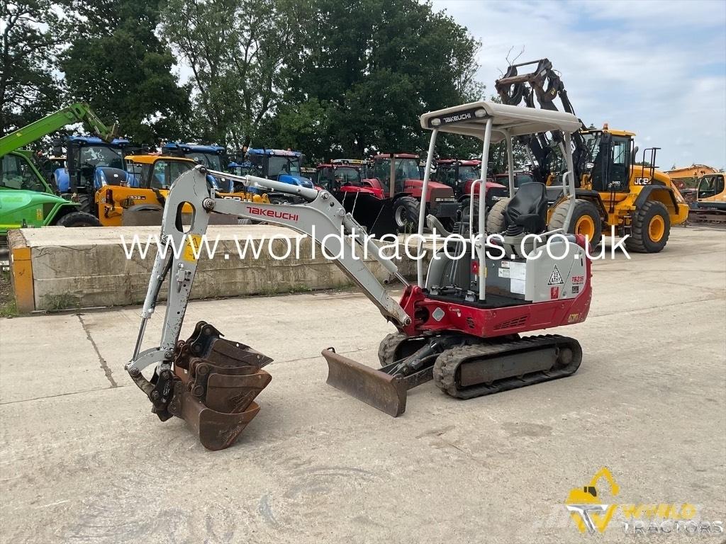 Takeuchi TB 216 Міні-екскаватори < 7т