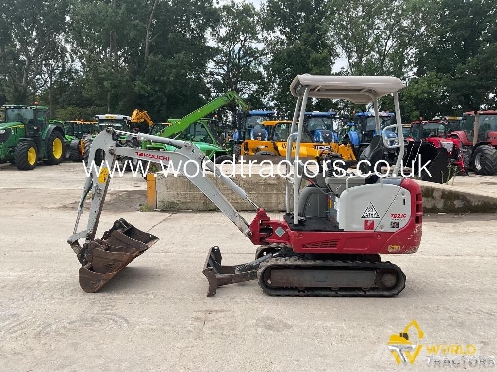Takeuchi TB 216 Міні-екскаватори < 7т