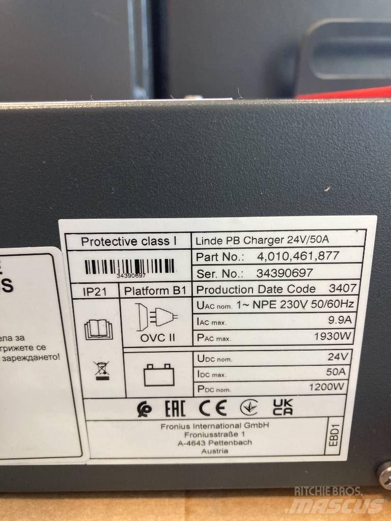 Linde L16AP/1173 Самохідні електроштабелери
