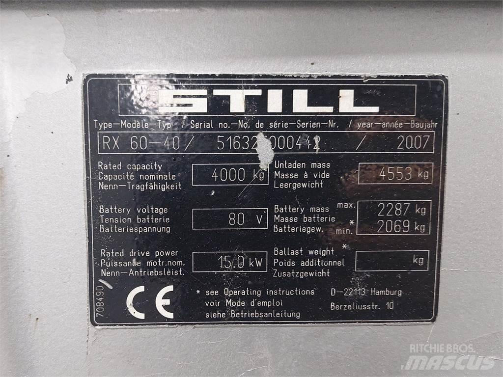 Still RX60 40 Електронавантажувачі