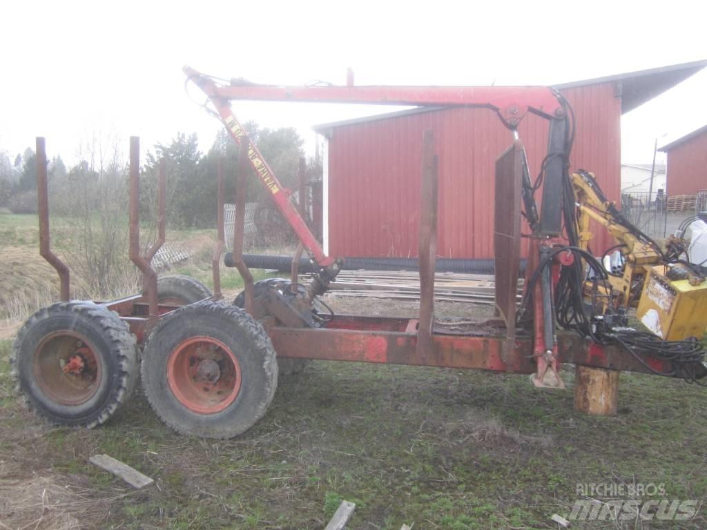 Patu 500 + Metsäkärry Лісові причепи