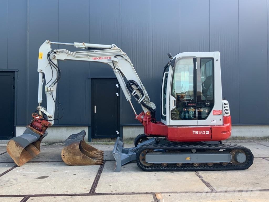 Takeuchi TB 153 FR Міні-екскаватори < 7т