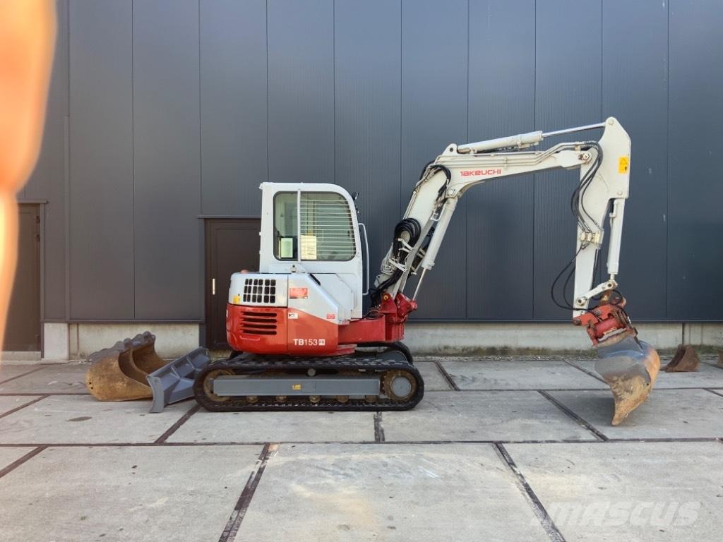 Takeuchi TB 153 FR Міні-екскаватори < 7т