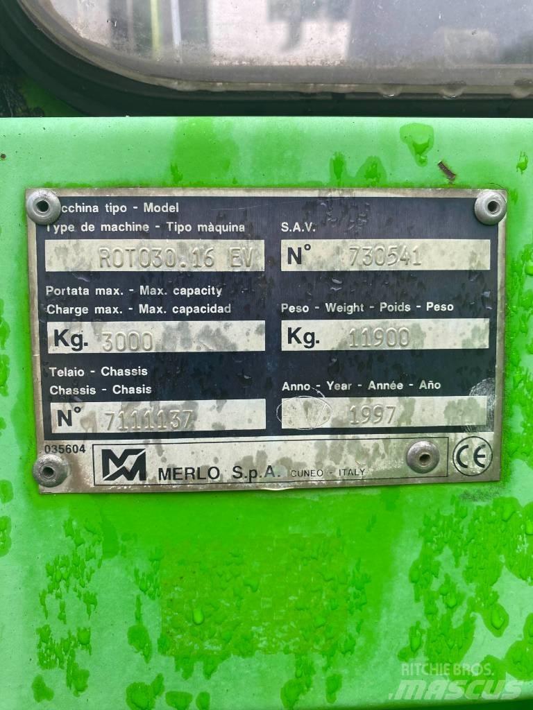 Merlo Roto 30.16 EV Телескопічні навантажувачі