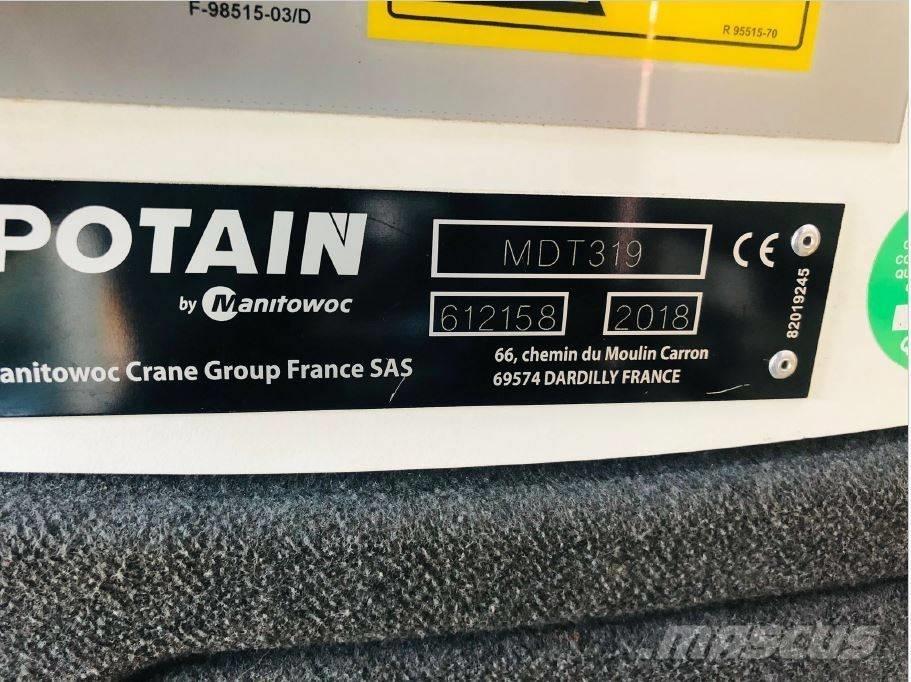 Potain MDT 319 Баштові крани