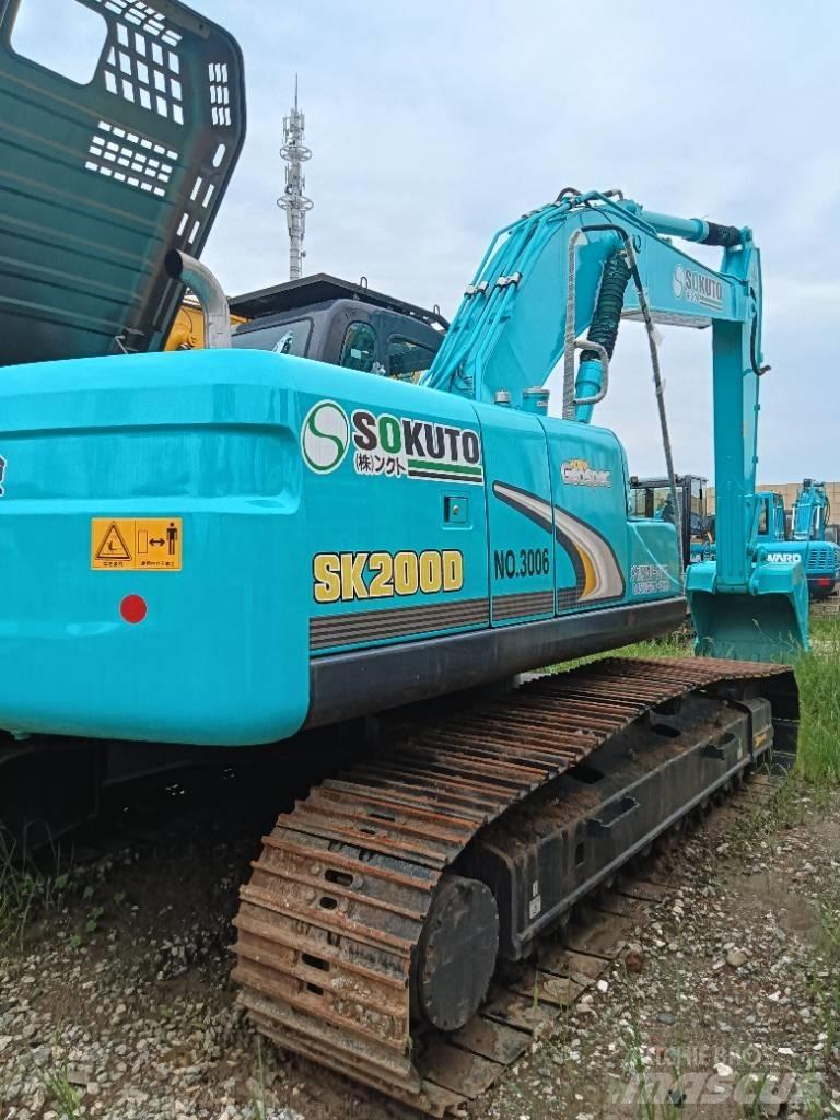 Kobelco SK 200 Середні екскаватори 7т. - 12т.